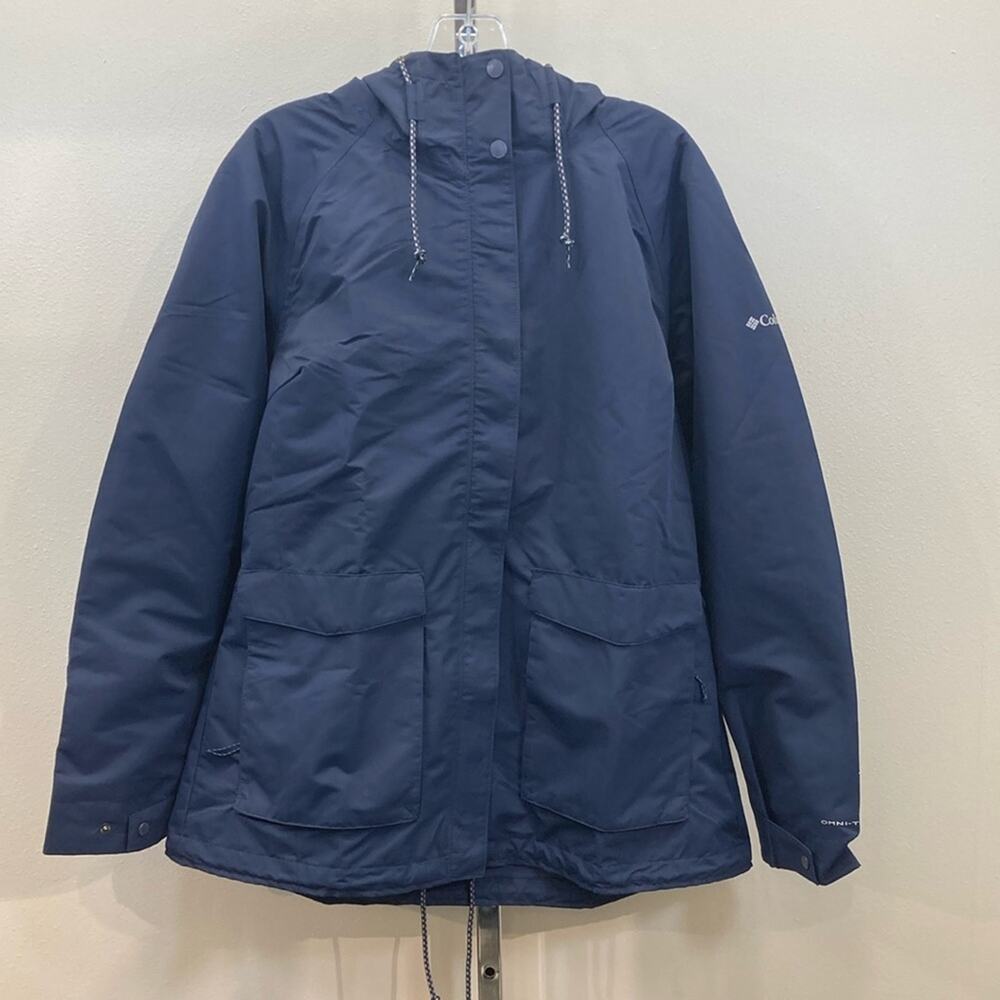 Columbia Ladies Double Pocket Rain Jacket Size XL - Picture 3 of 9